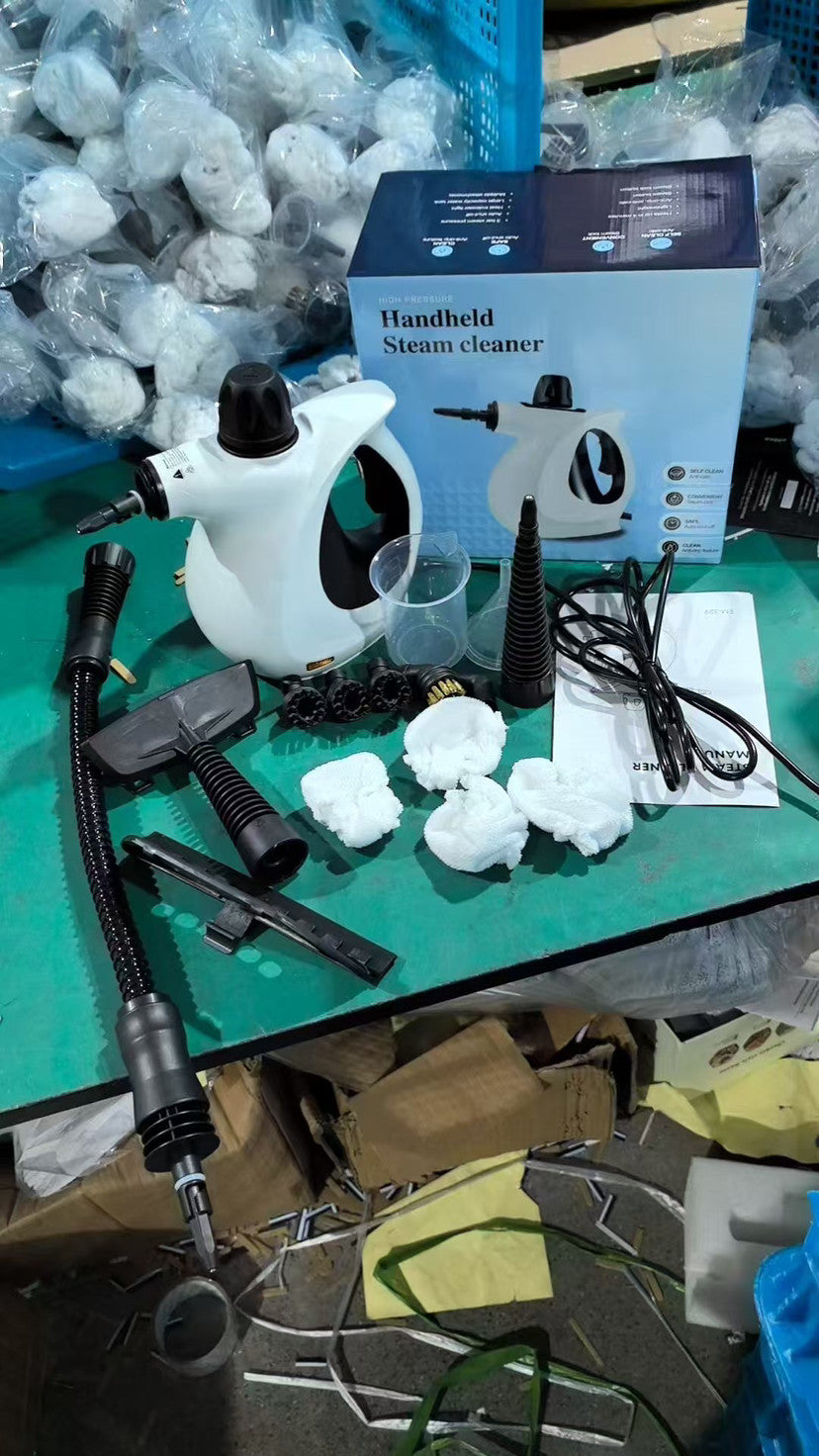 High Pressure Steam Cleaner with 12 Accessories