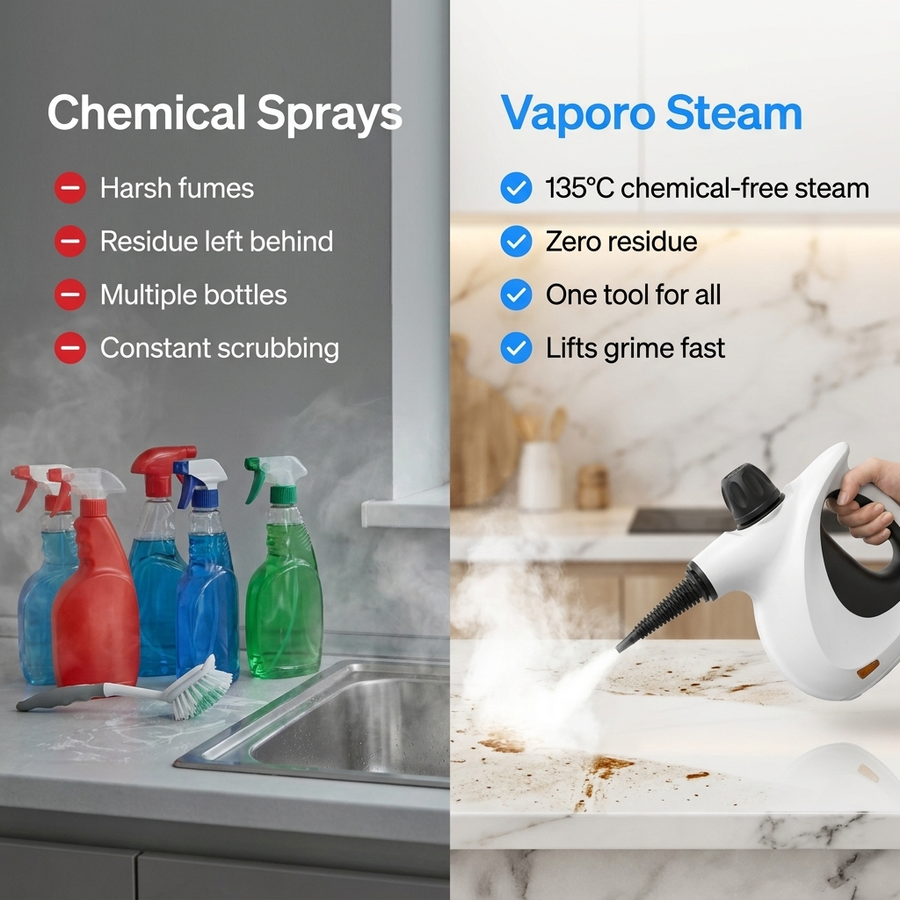 Powerful Steam Pressure